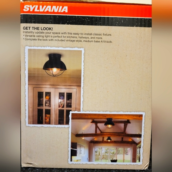 Sylvania Beverly Matte Black Finish Light (COPY) - Picture 2 of 8